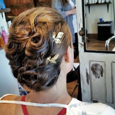 Colleen bridal updo