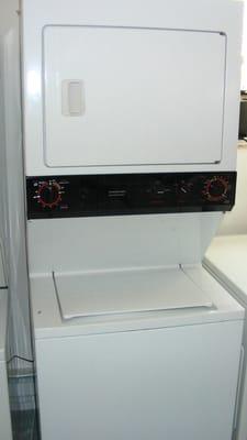 Stackable Washer & Dryer units are normally just $300 used. Installation is include in the price.