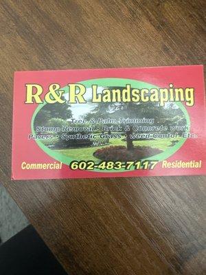 R & R Landscaping