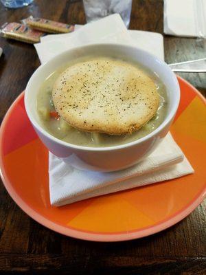 Chicken Pot Pie soup.