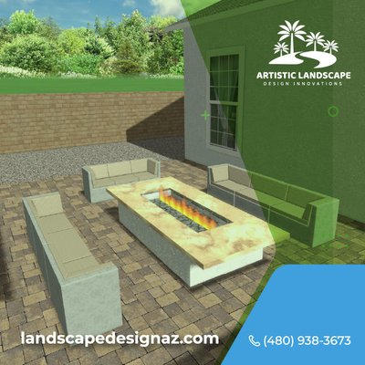 Landscape Designer 85143 3D & 2D landscape Design renderings San Tan Valley Landscape Architecture Artistic Landscape & Desig...