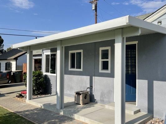 Aluminum patio cover