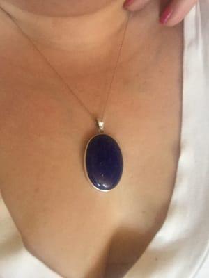 Lapis pendant