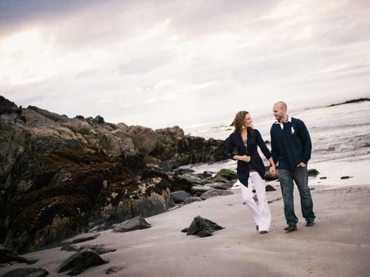 NH Wedding Photographer Nathan Moreau Photography at Wallis Sands State Park in New Hampshire