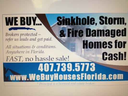 We Buy Houses Florida