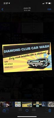 Diamond Club Car Wash