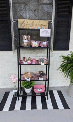 The "Sweet Stand"
Pop up every Saturday