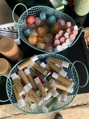 Lip balm and gloss