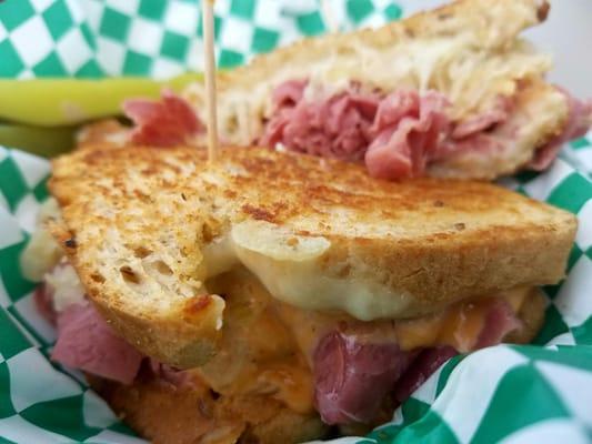 Corned Beef Reuben from Gene's Joint food truck.