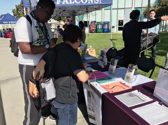 FHF hosting a table/booth at the Annual Community Resource Fair in Cerritos