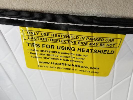 Heatshield product