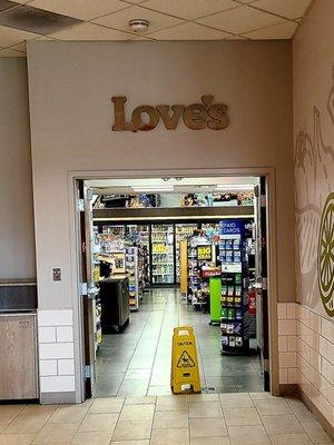 Entrance to Love's