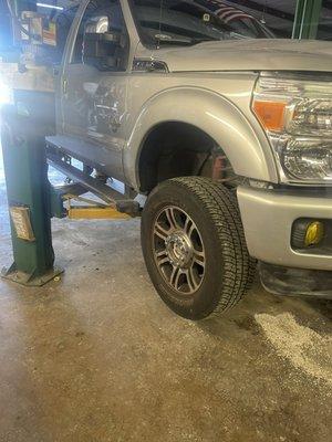 F250 DPF tank service and repair