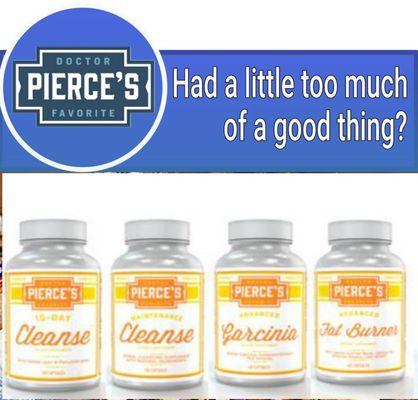 Dr. Pierce's Favorite line of OTC supplements available.