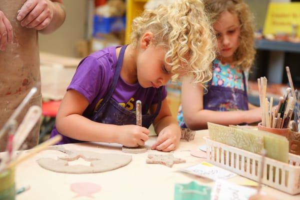 Drop In Clay Studio offers kids a chance to mold or play with clay! Check website for dates and times.