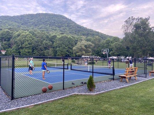 Pickleball & Basketball Courts