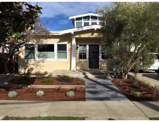 Renovated and expanded 1926 home.