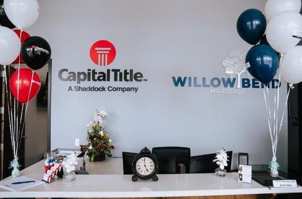 Capital Title Brownsville front desk