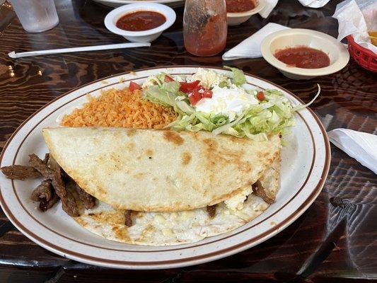 Steak quesadilla