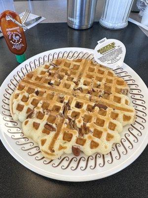 Pecan waffle