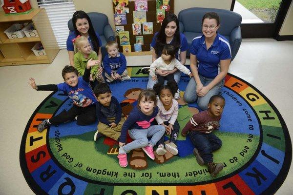 We offer an enriching program in our early education program. We accept our youngest learners as soon as they learn how to walk.