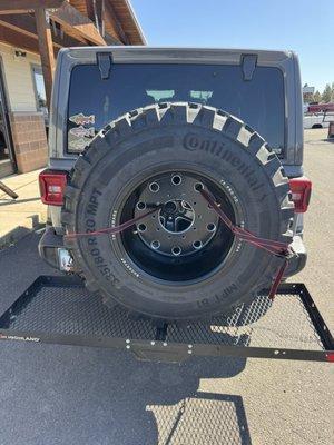 My new wheel & tire for the RV