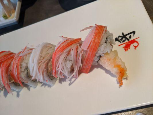 Shogun Roll (imitation crab - NOT crab as advertised)