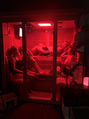 Spa Together using Infrared Sauna