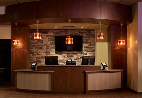 Hotel front desk