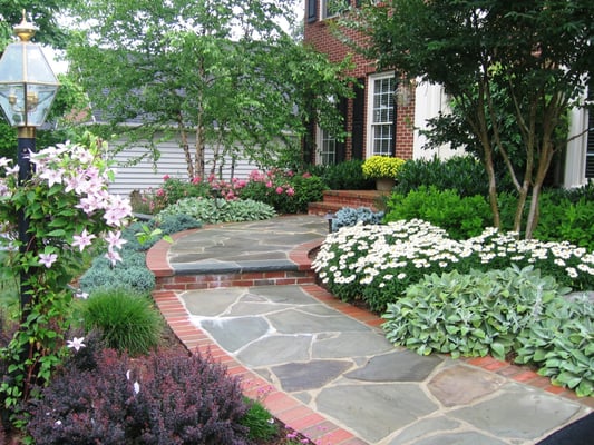 "The Invitation" - Front Walkway and Planting in Leesburg, VA