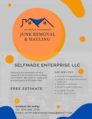 Junk Removal & Hauling Services, yard debris removal, junk removal, renovation clean outs, eviction clean outs, real estate