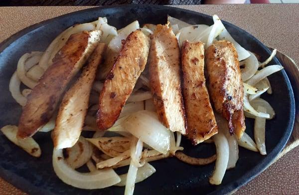 Lunch chicken fajitas