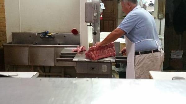 T-Bone Steak cut and trimmed to your specifications