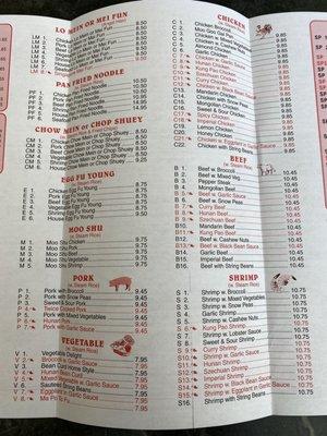 Menu (center, Oct 2021)