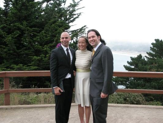 September 2011 wedding, Lands End, San Francisco