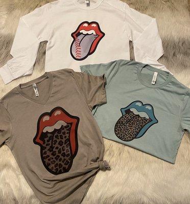 Rolling Stones Apparel. Graphic sublimated T-Shirts