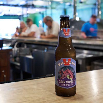 A crowd favorite, the Victory Sour Monkey is born from imported malts, Belgian yeast, and a mix of magical spices. Brewed in Chester, County