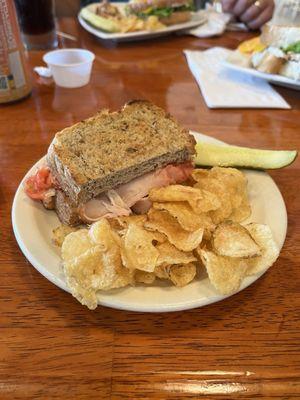 Half a Georgia Reuben