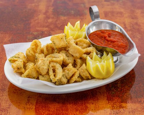 Fried Calamari - Served sweet, mild or spicy