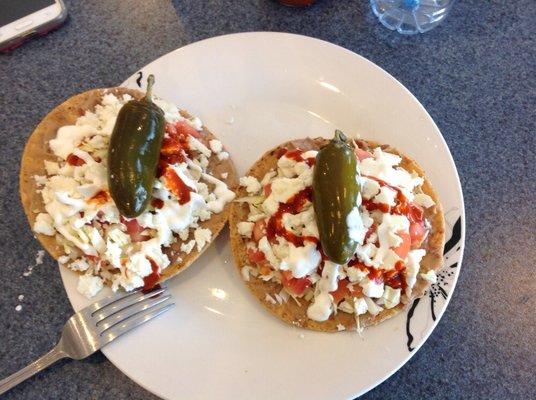 Delicious tostadas