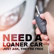 Free loaner car service please call us today!