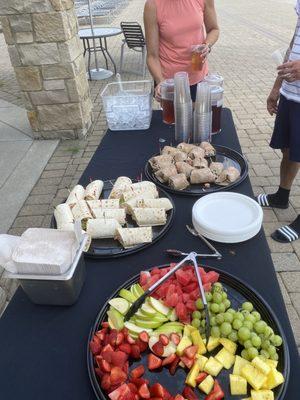 Poolside luncheon for ARORA members