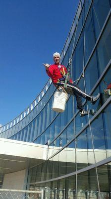 LGH Lititz Pa. Post Construction window cleaning