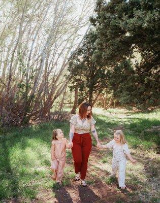 Family session in High Rolls, NM