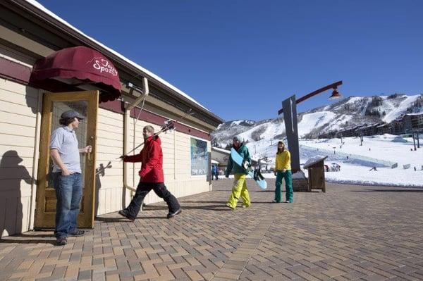 Steamboat's best ski in-ski out location.