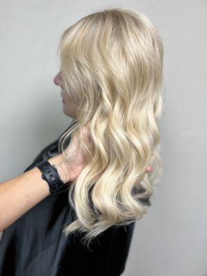 Champagne Bubbles hair extensions