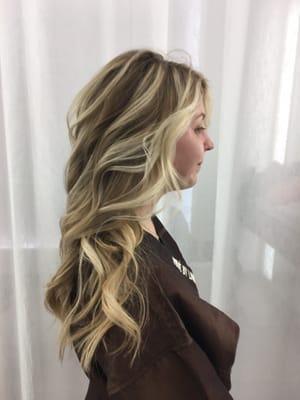 Balayage highlights