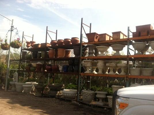 Cast Iron, Clay and Concrete Pots