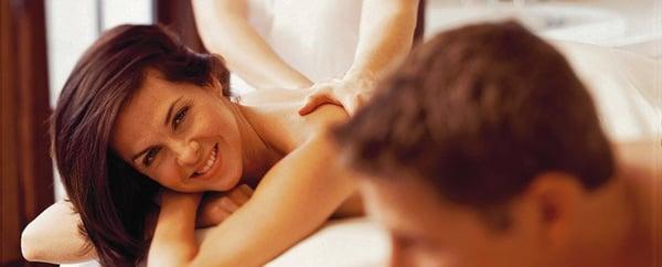 Couples massage, side by side, same or seperate rooms.