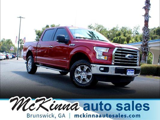 Mckinna Auto Sales carries used F-150's